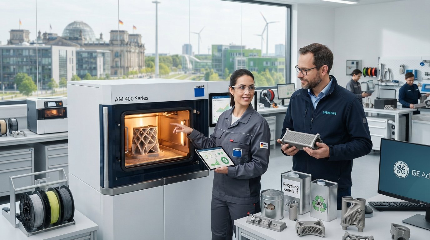 Germany Powers Sustainable 3D Printing Future