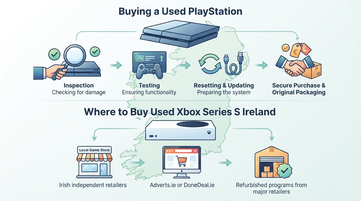 Your Ultimate Guide to Buying a Used PlayStation & Where to Buy Used Xbox Series S Ireland