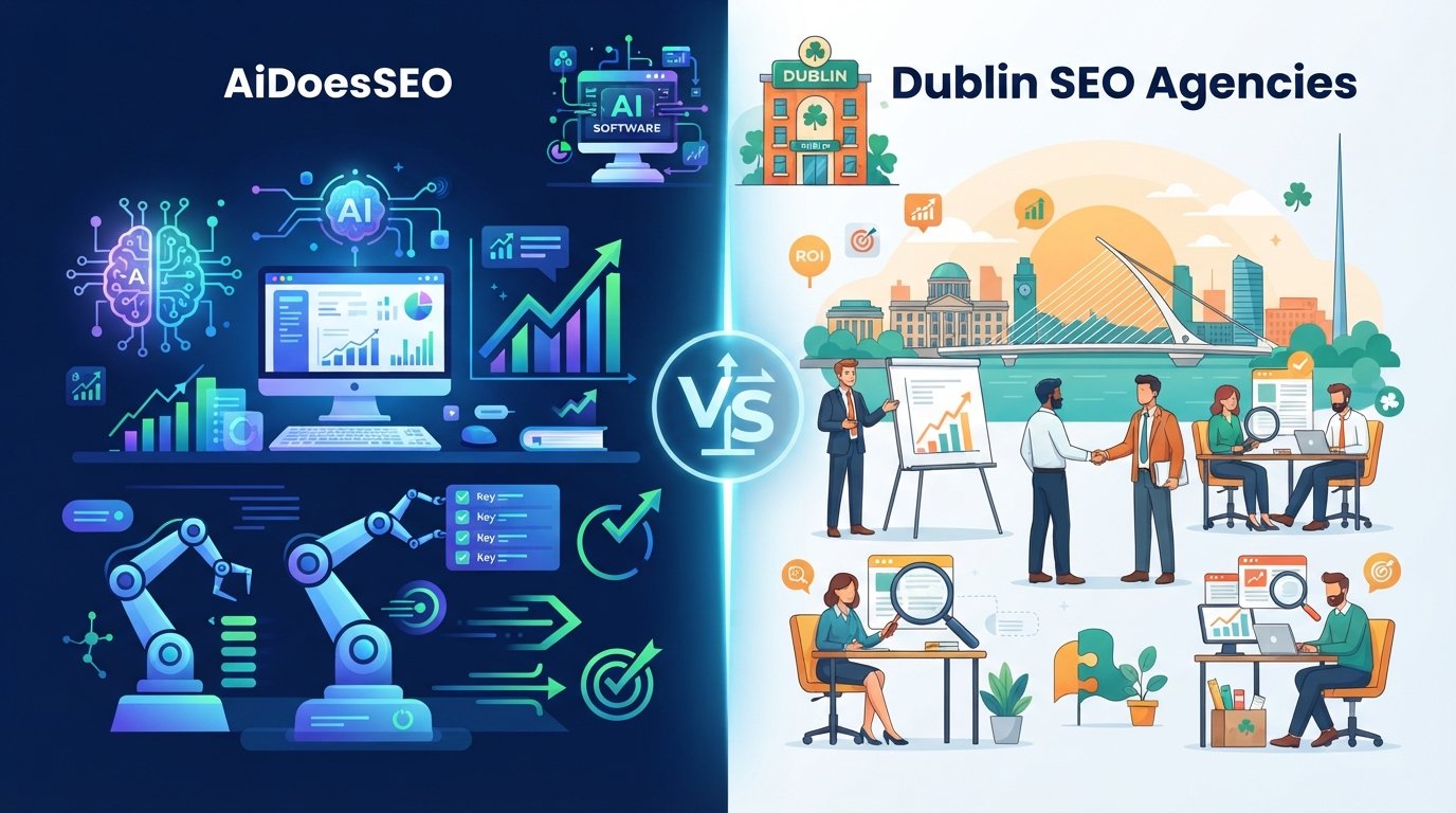 AiDoesSEO vs. Dublin SEO Agencies: ROI for Irish SMEs