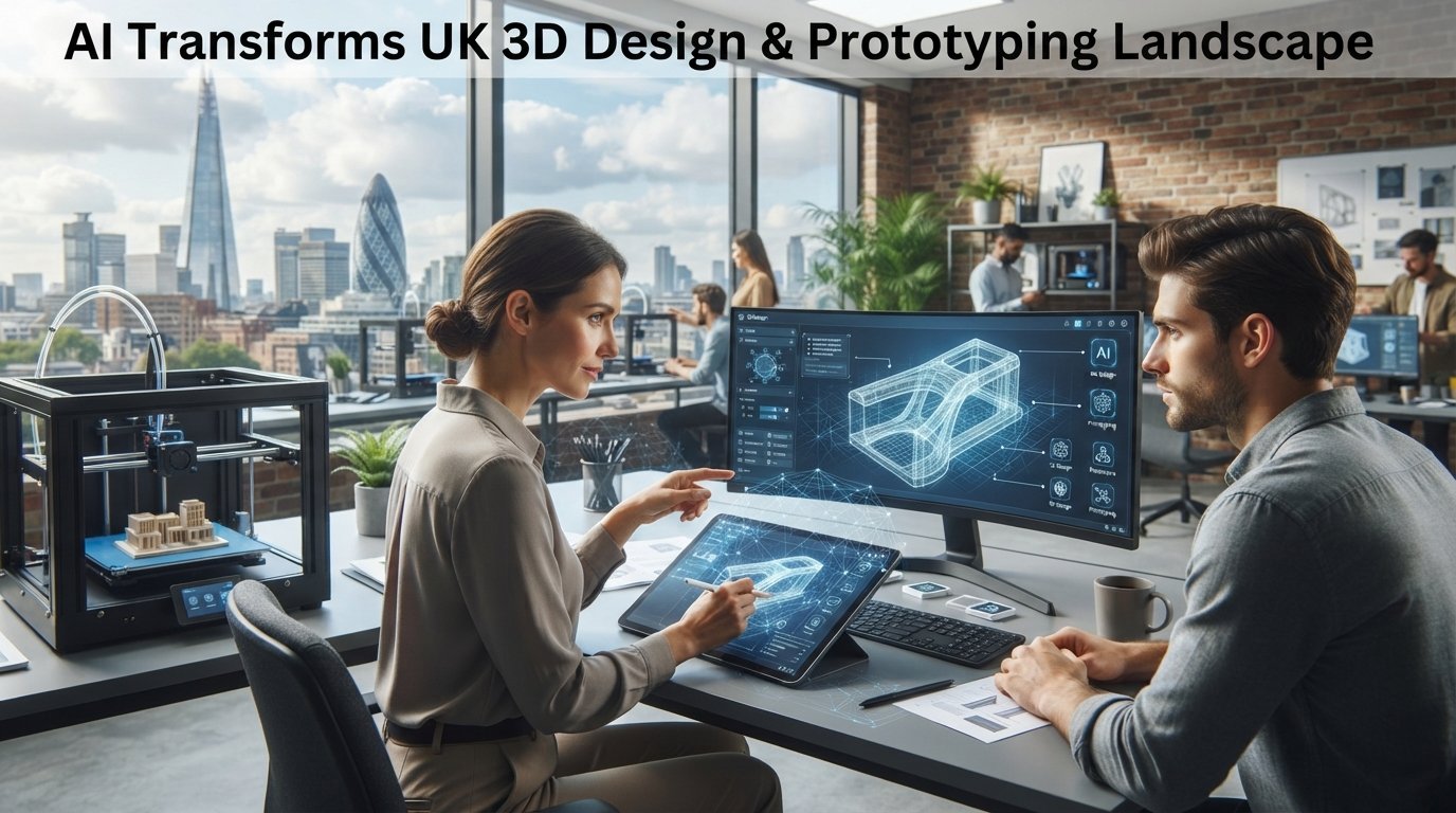 AI Transforms UK 3D Design & Prototyping Landscape