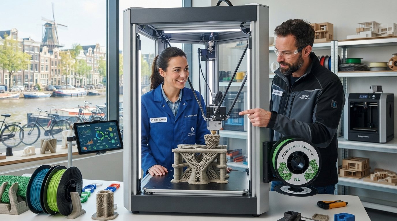 Dutch Innovation Boosts Sustainable 3D Printing in NL