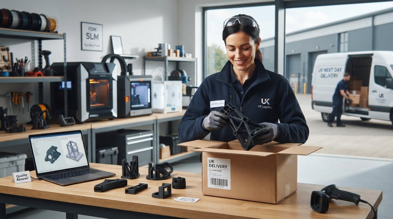 Custom 3D Printing and Delivery Services for the UK