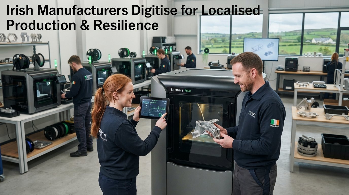 Irish Manufacturers Digitise for Localised Production & Resilience