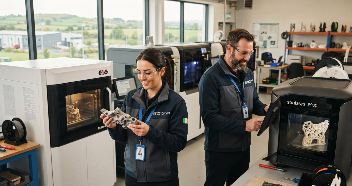 Irish Manufacturers Boost Efficiency with On-Demand 3D Printing