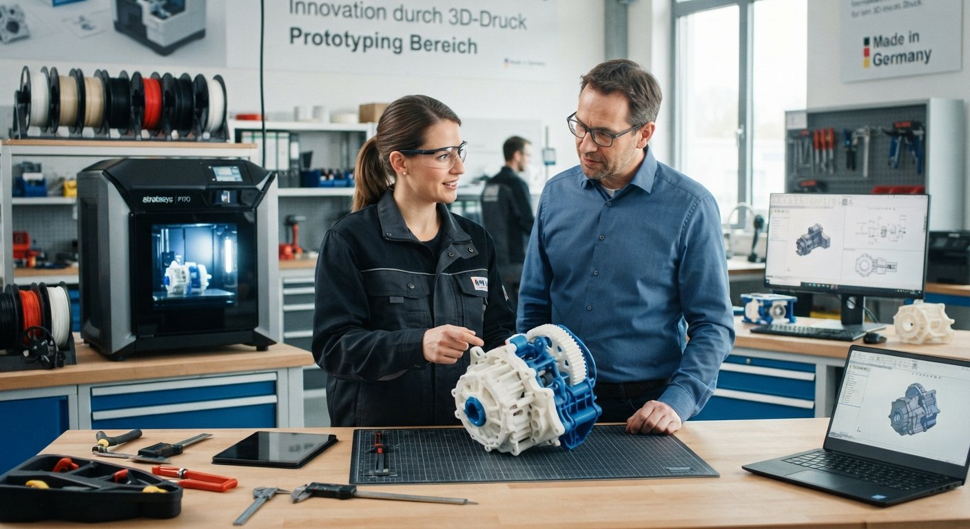3D-Druck für deutsche KMU: Effizient Prototypen entwickeln