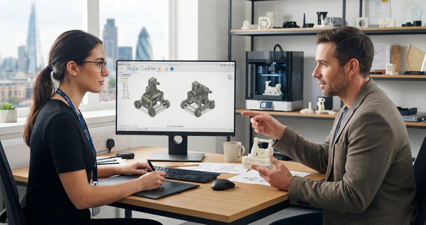 Sketch to Reality: Your UK Guide to Custom 3D Design Services