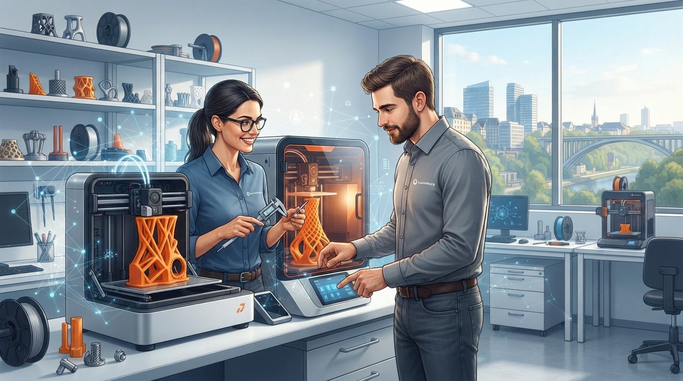 Fast Prototyping & 3D Printing Services in Luxembourg