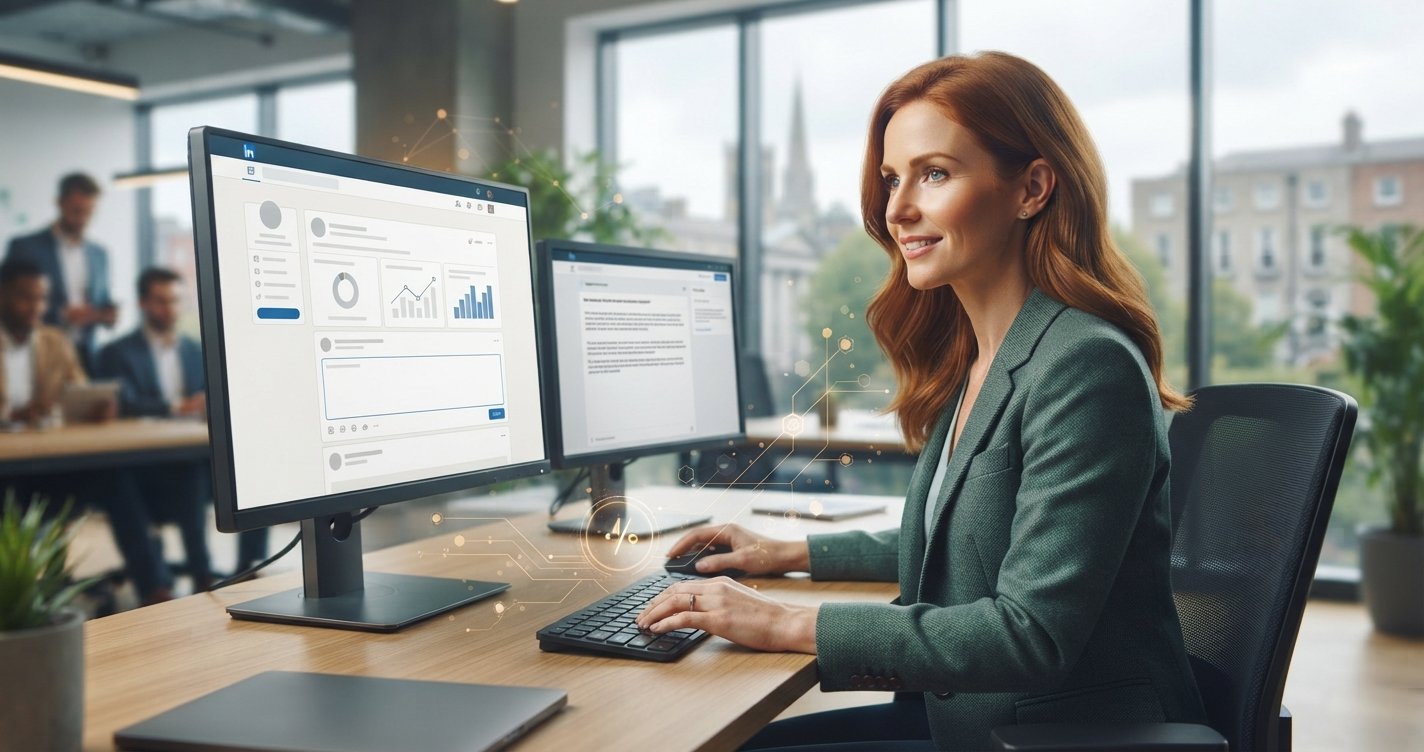 LinkedIn Algorithm Shifts: Irish Pros Optimize AI Content