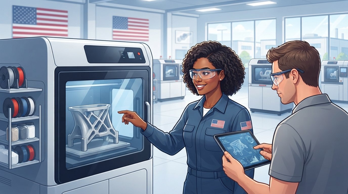 Biden's 'Made in America' Push Fuels US 3D Printing Boom