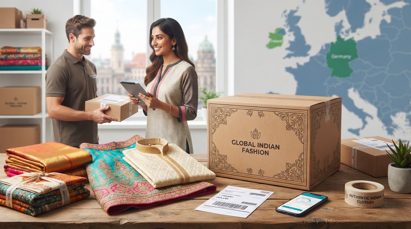Shipping Authentic Indian Clothes Across Ireland & EU, Including Germany