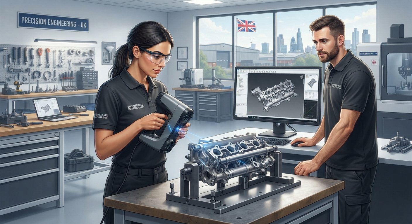 3D Scanning: Reverse Engineering & Archiving for UK Businesses