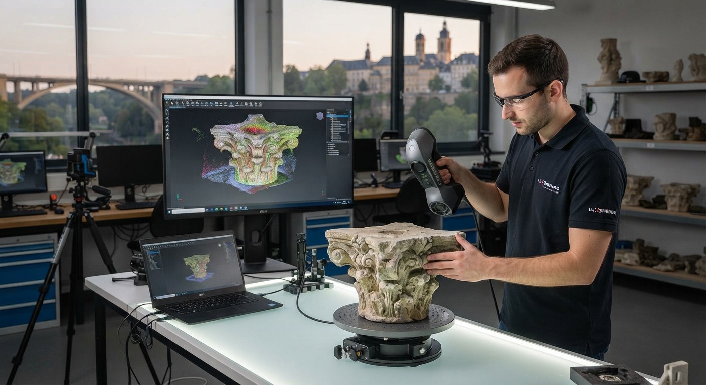 Professional 3D Scanning in Luxembourg: From Old to New Designs