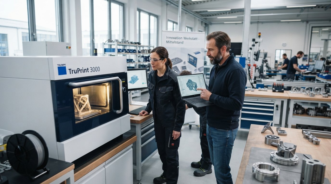 German Mittelstand Boosts Innovation with 3D Printing