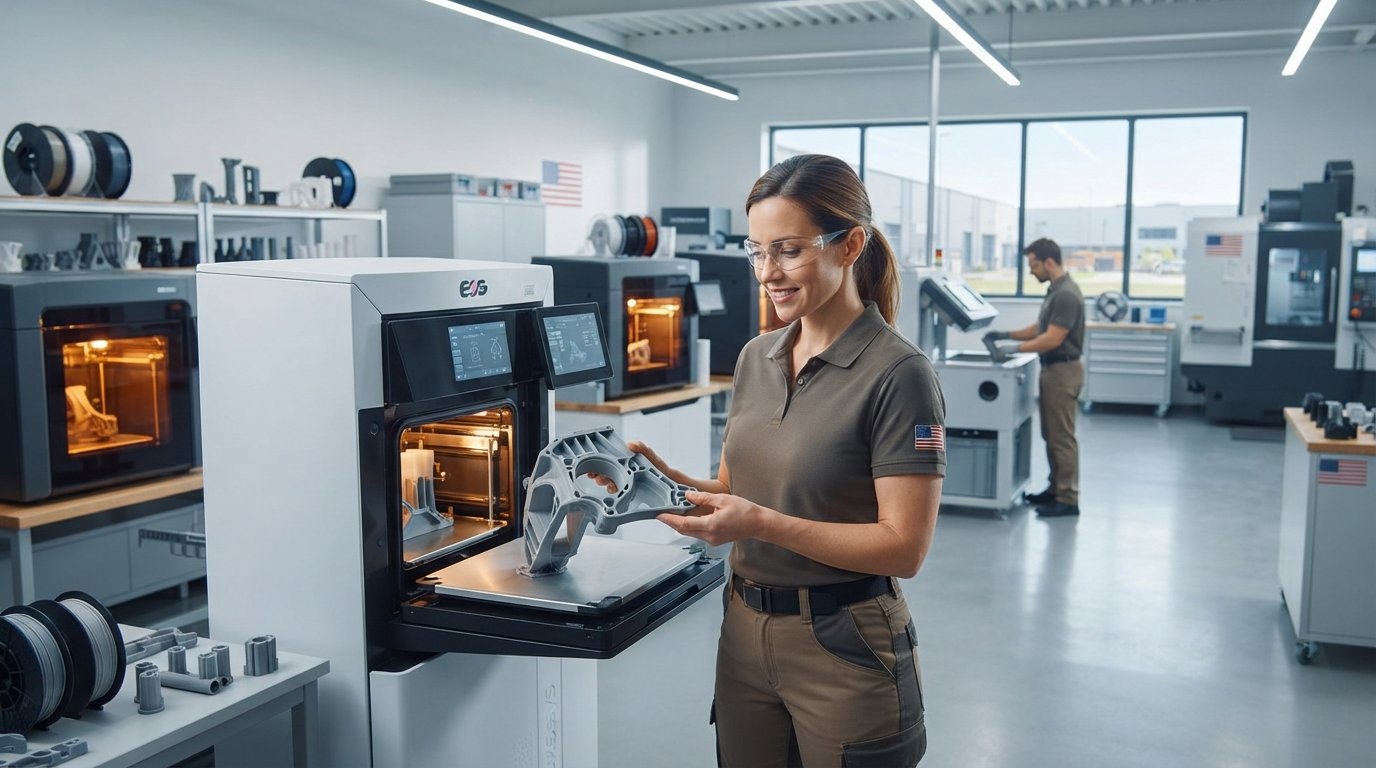 US Manufacturing Boosted by On-Demand 3D Printing