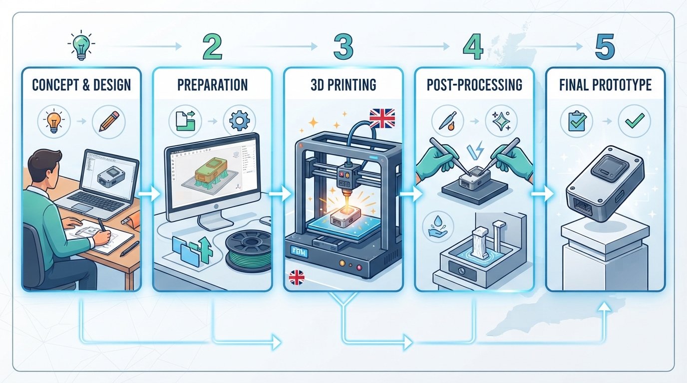 Concept to Prototype: UK 3D Printing for Product Innovation