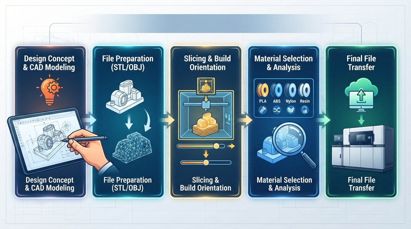 Prepare Your Ideas for Professional 3D Printing Services