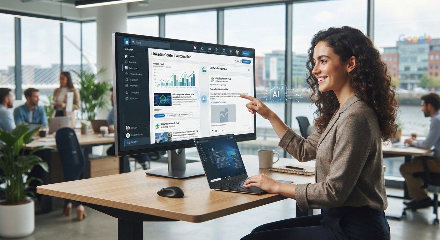 Automate LinkedIn News for Irish Tech Startups