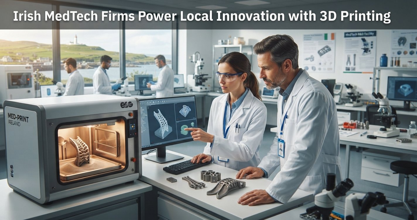 Irish MedTech Firms Power Local Innovation with 3D Printing