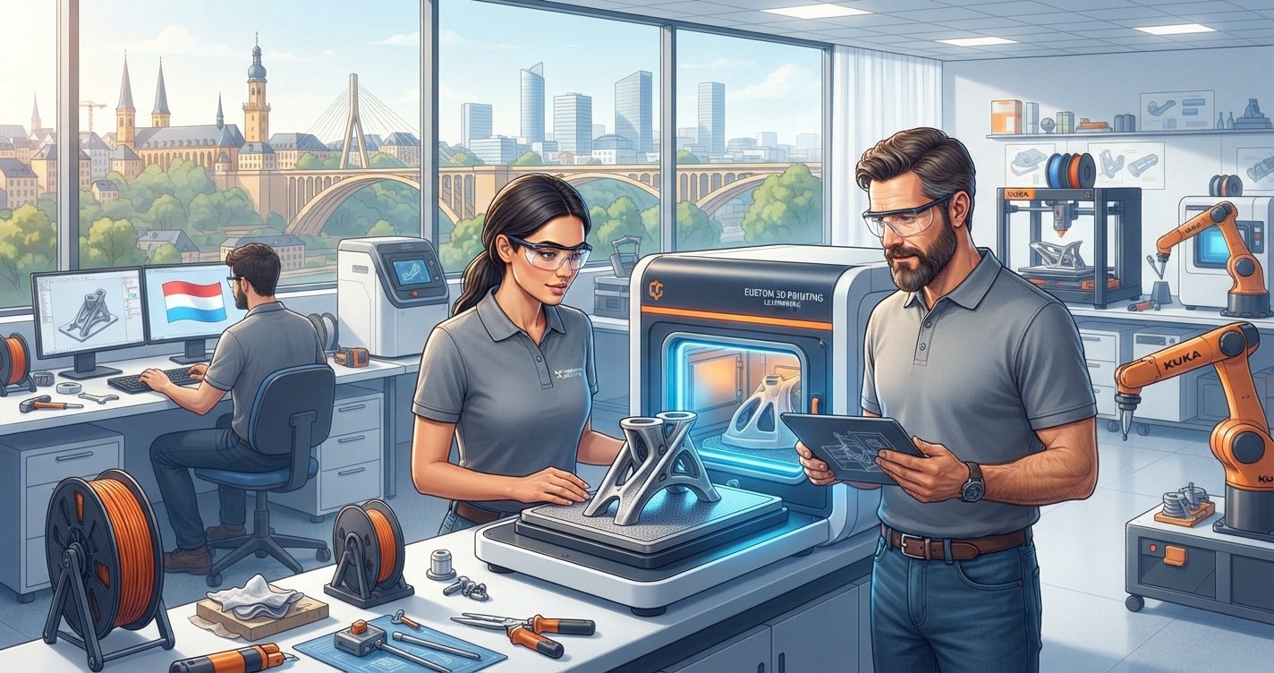Custom 3D Printing Luxembourg: Fueling Business Innovation