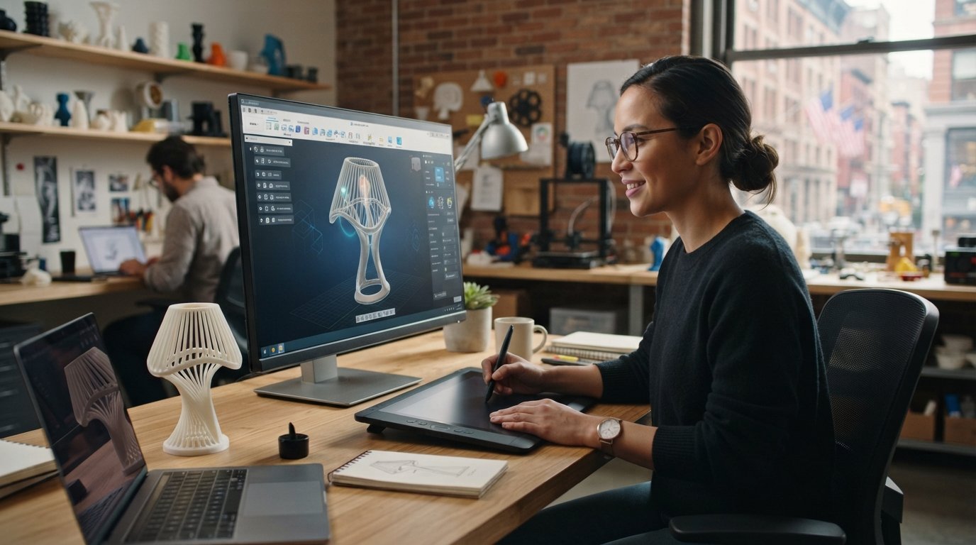 AI Revolutionizes 3D Model Design for US Small Businesses and Makers