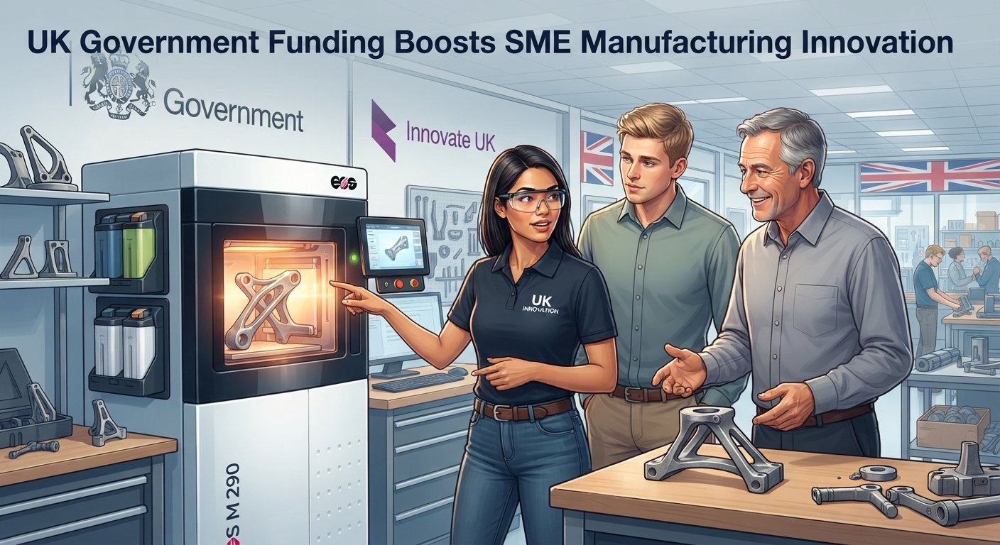UK Government Funding Boosts SME Manufacturing Innovation