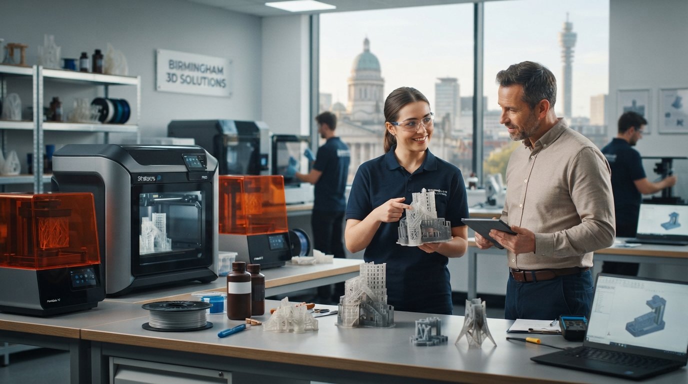 Birmingham's Choice: Expert 3D Printing Service UK