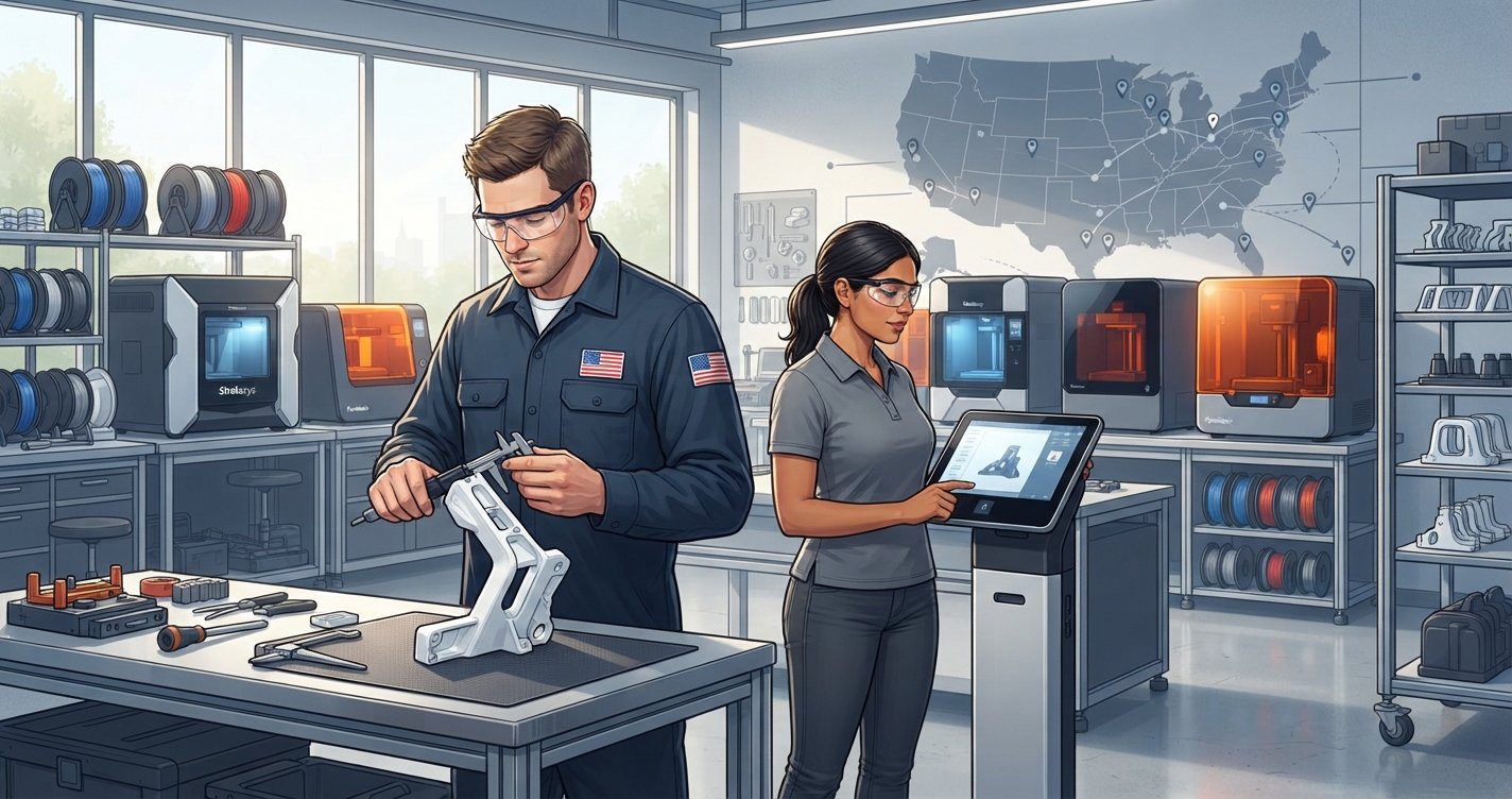 Navigating On-Demand 3D Printing Services in the USA