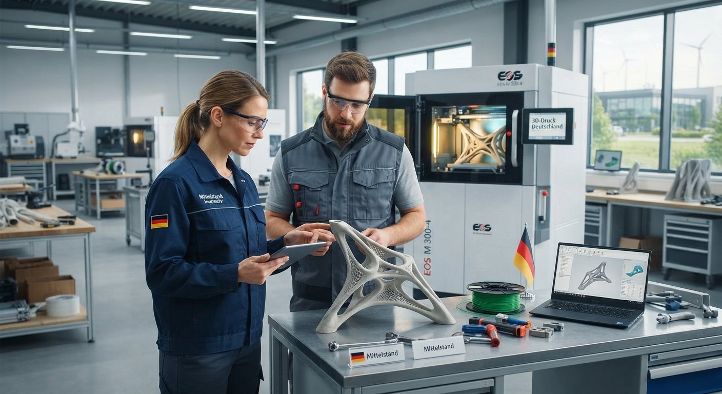 German Mittelstand Leverages 3D Printing for Green Innovations