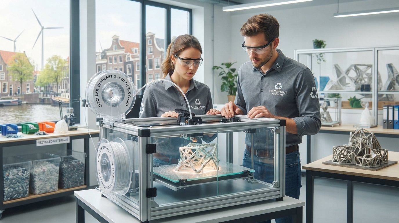 Sustainable 3D Printing Powers Netherlands' Circular Economy