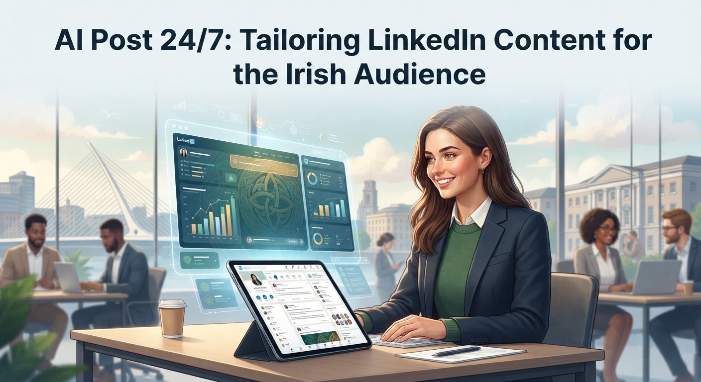 AI Post 24/7: Tailoring LinkedIn Content for the Irish Audience