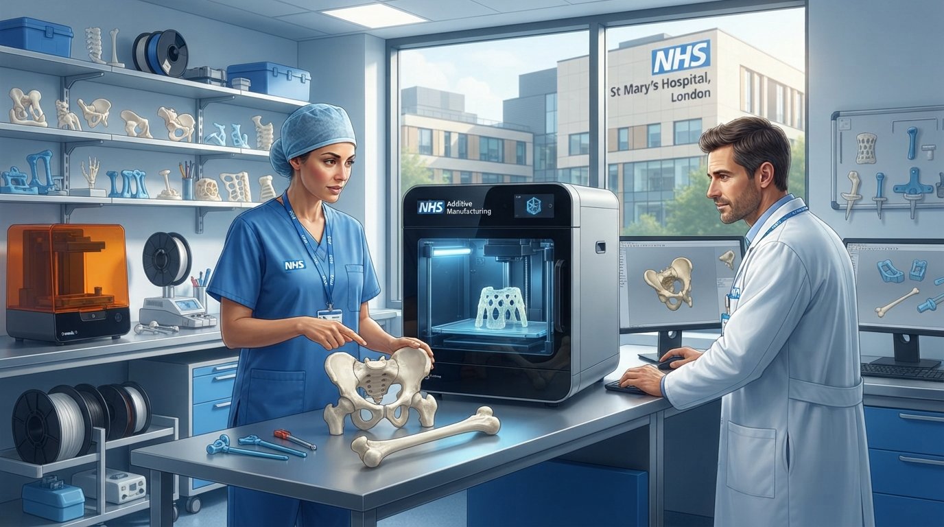 NHS Boosts UK Patient Care with 3D Printing Labs
