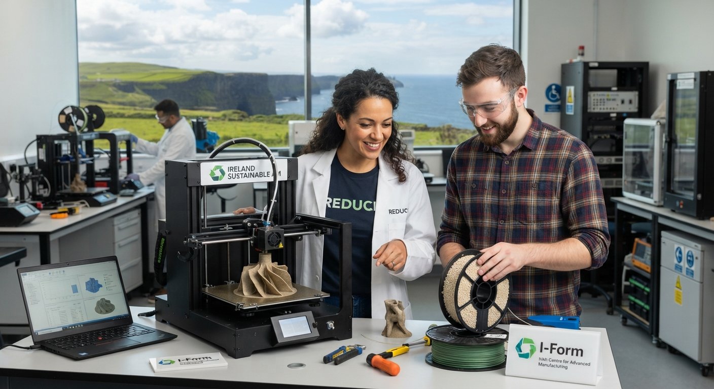 Irish Innovators Drive Sustainable 3D Printing Forward