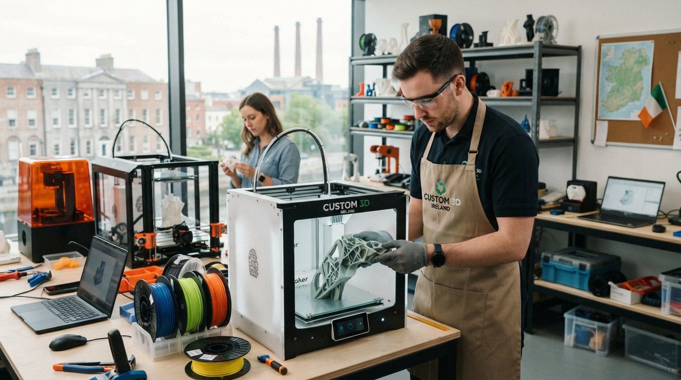 Custom 3D Printing in Ireland: Your FAQs Answered