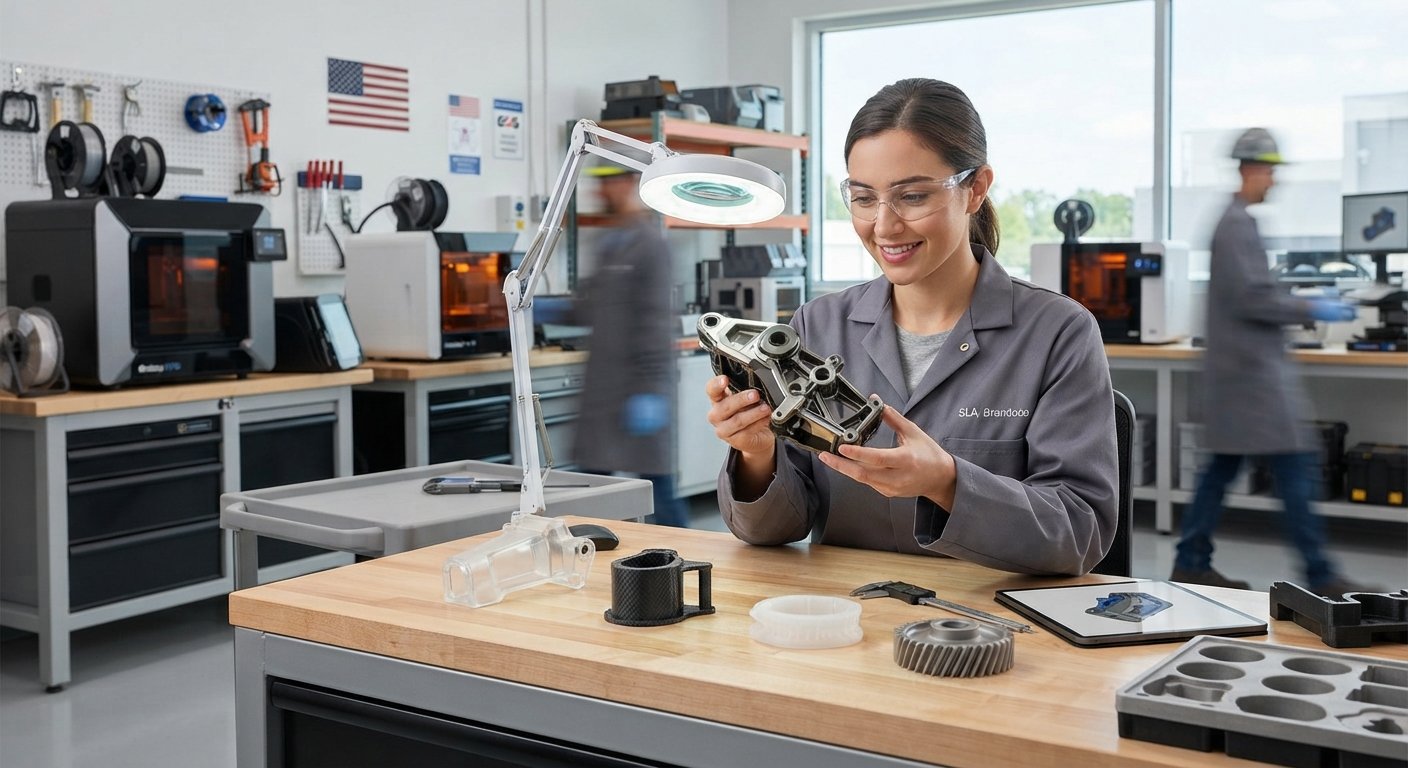 Advanced 3D Printing Materials & Finishes for US Orders