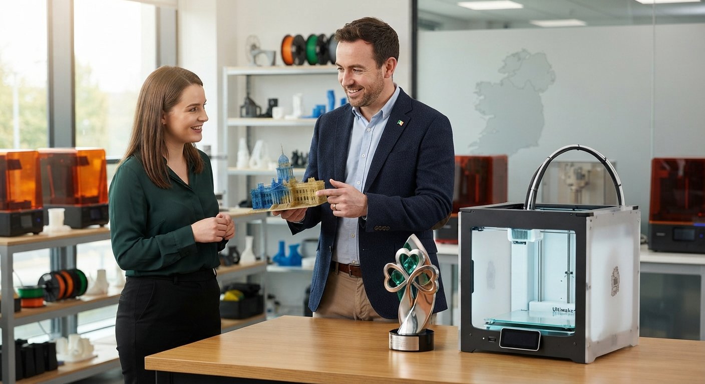 PrintIn3D.ie's Award Recognition Elevates Irish 3D Printing