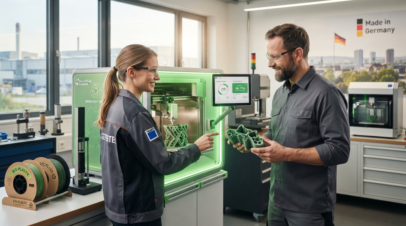 German Firms Prioritise Resource Efficiency in Green 3D Printing