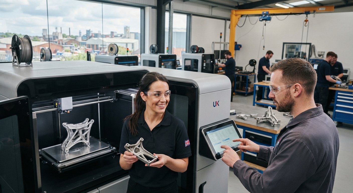 UK Manufacturing Boosted by Local 3D Technologies