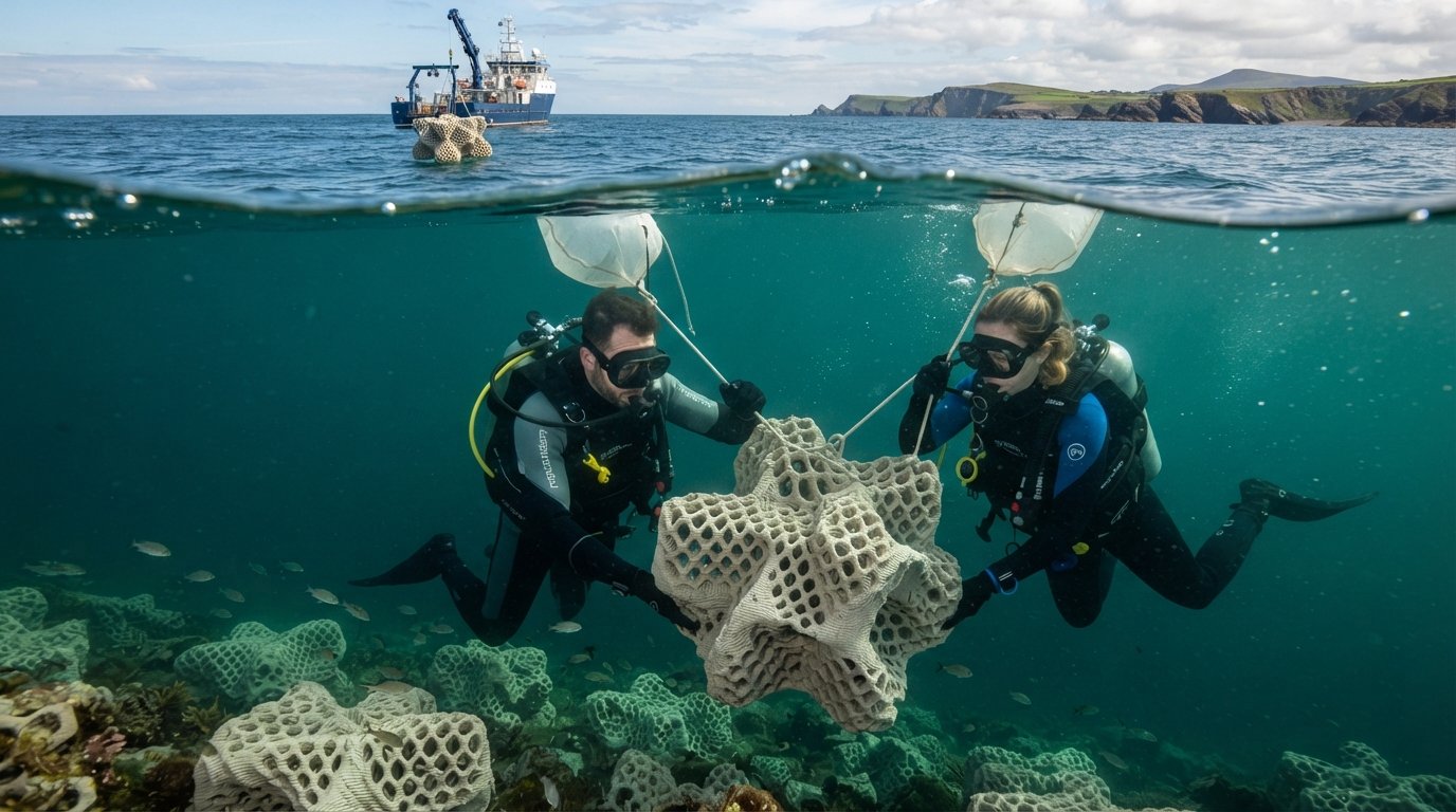 Irish 3D Printing Powers Deep-Sea Reef Restoration