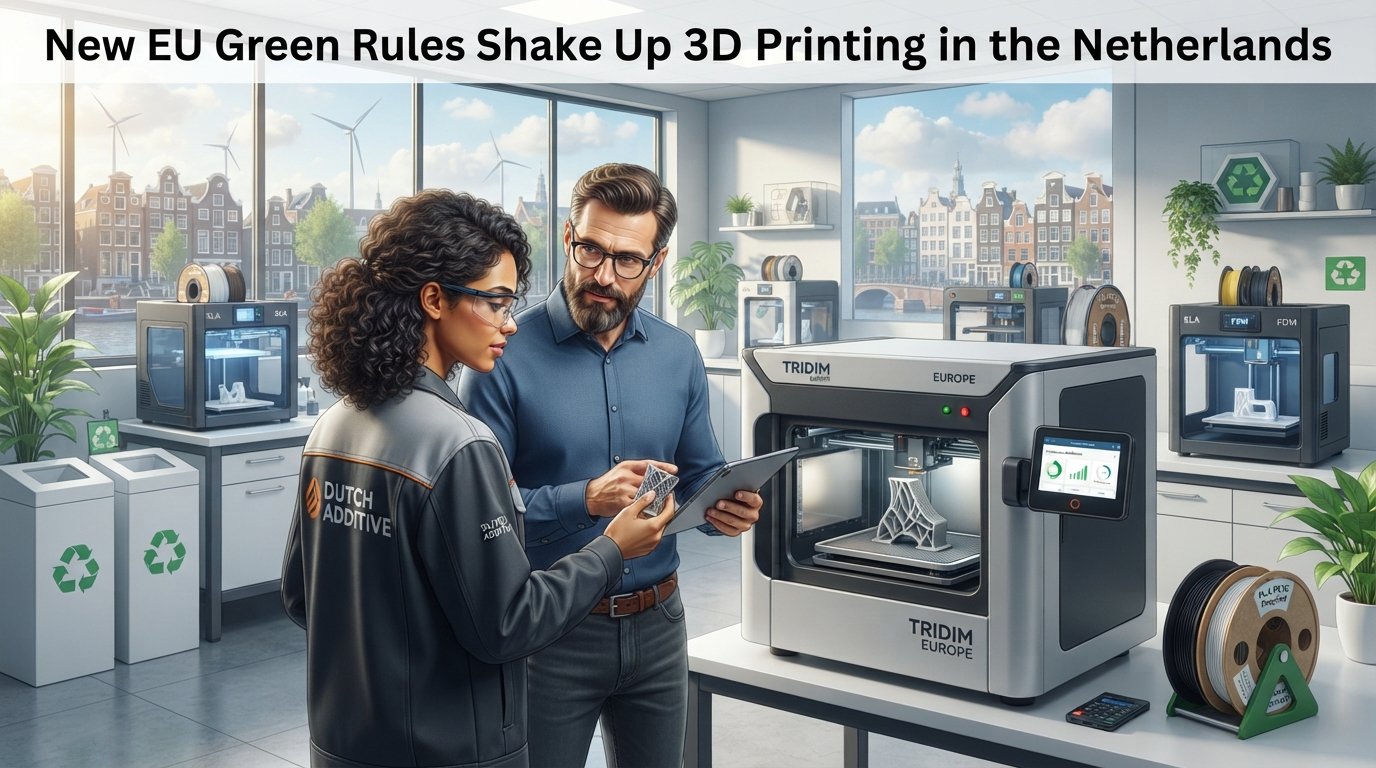 New EU Green Rules Shake Up 3D Printing in the Netherlands