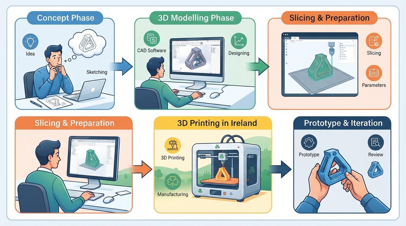 How to Transform Your Idea into a 3D Printed Prototype in Ireland
