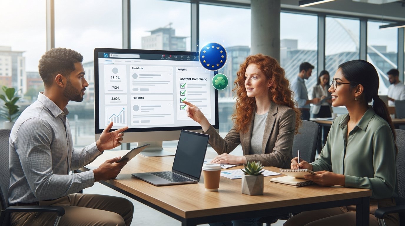 EU AI Act Impacts Ireland's LinkedIn Content
