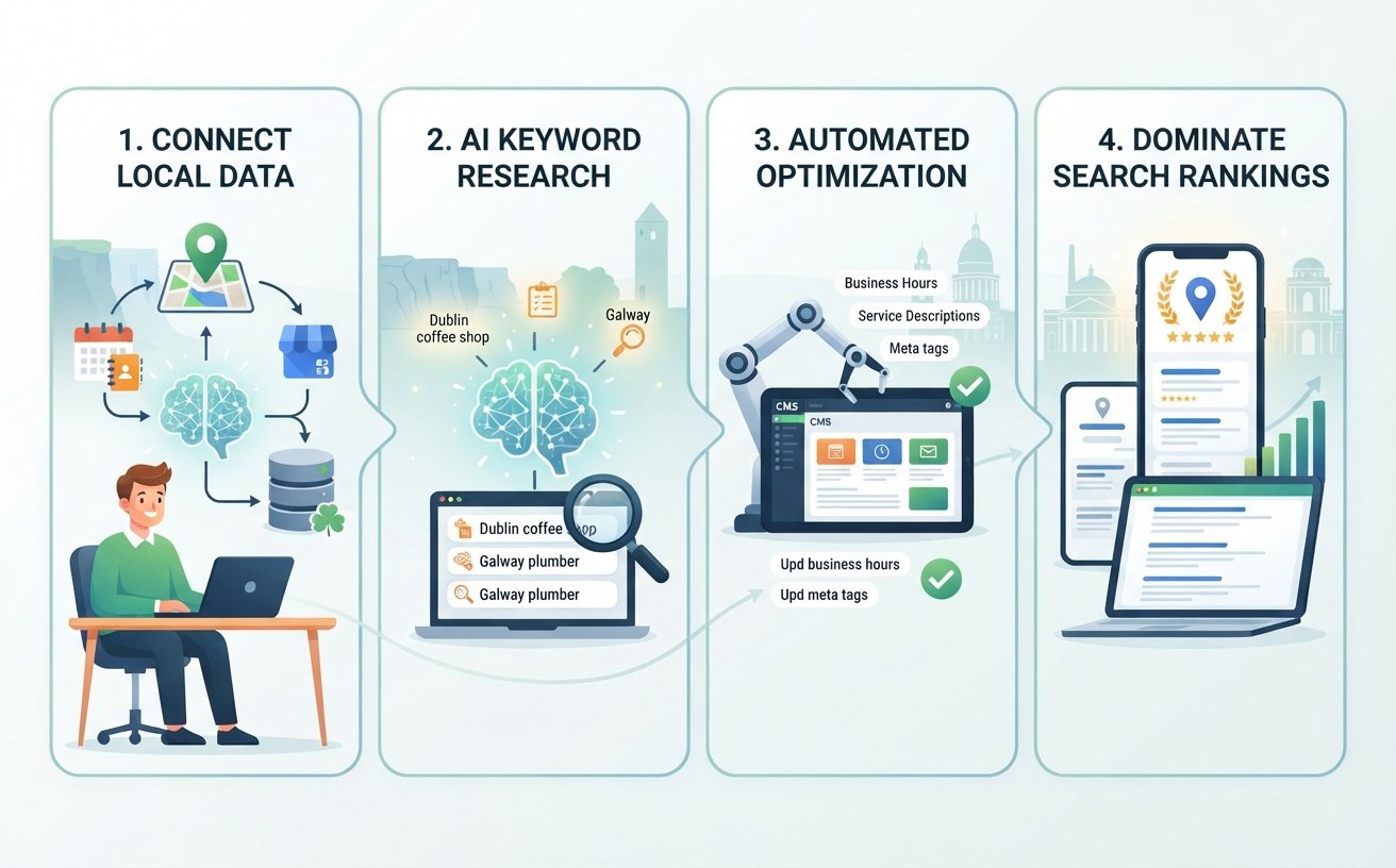 Dominate Irish Local Search with Hands-Free AI SEO Automation