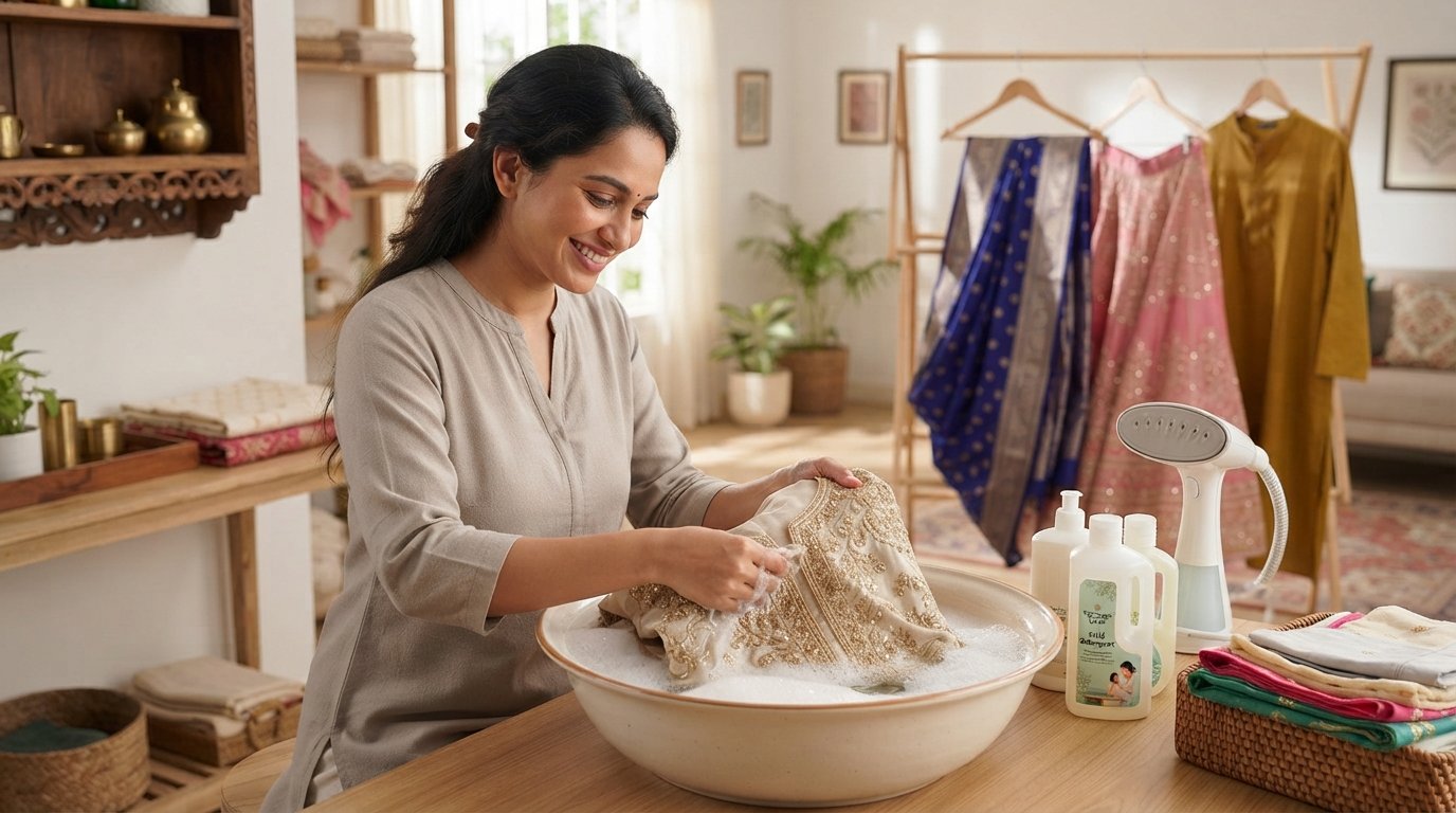 Caring for Your Indian Ethnic Wear: Longevity, Vibrancy & Style