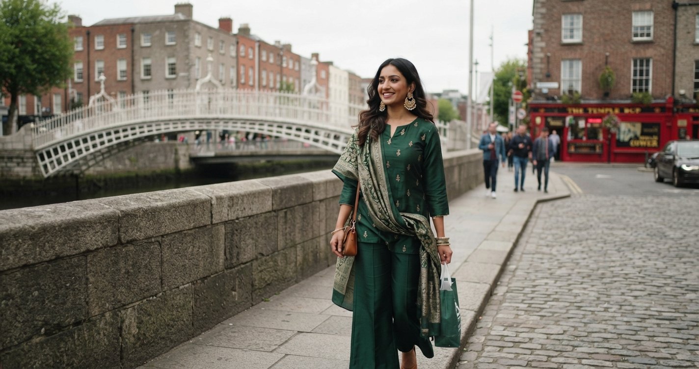 Elevate Your Look: Styling Jhumkas with Outfits in Ireland