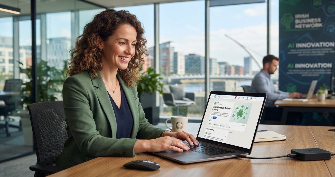 Genuinely Irish LinkedIn Posts: Local Relevance with AI Post 24/7