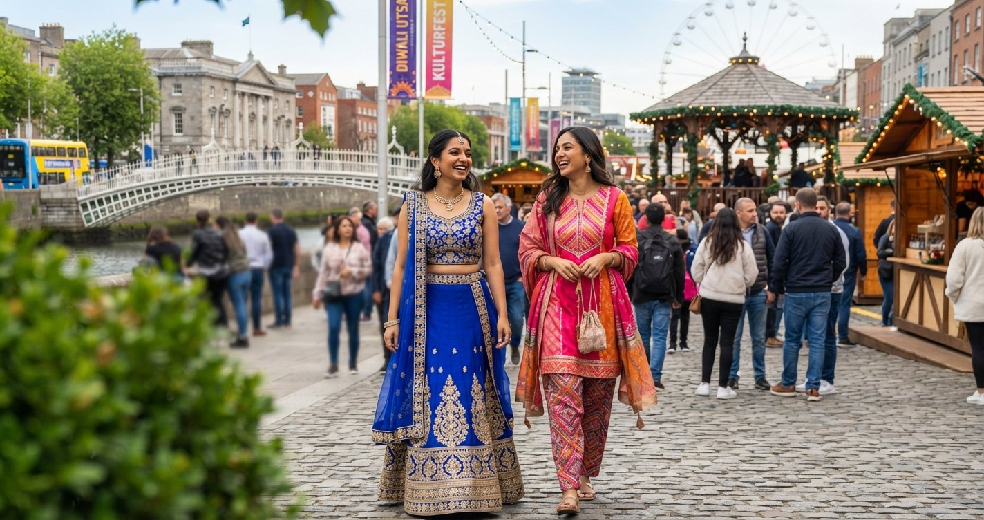 Embracing Ethnic Vibrancy: Indian Clothes, Dublin, and Germany's Festive Spirit