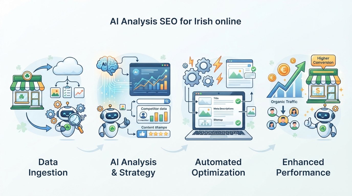 Automate SEO for Irish Online Shops: Boost E-commerce Sales with AI