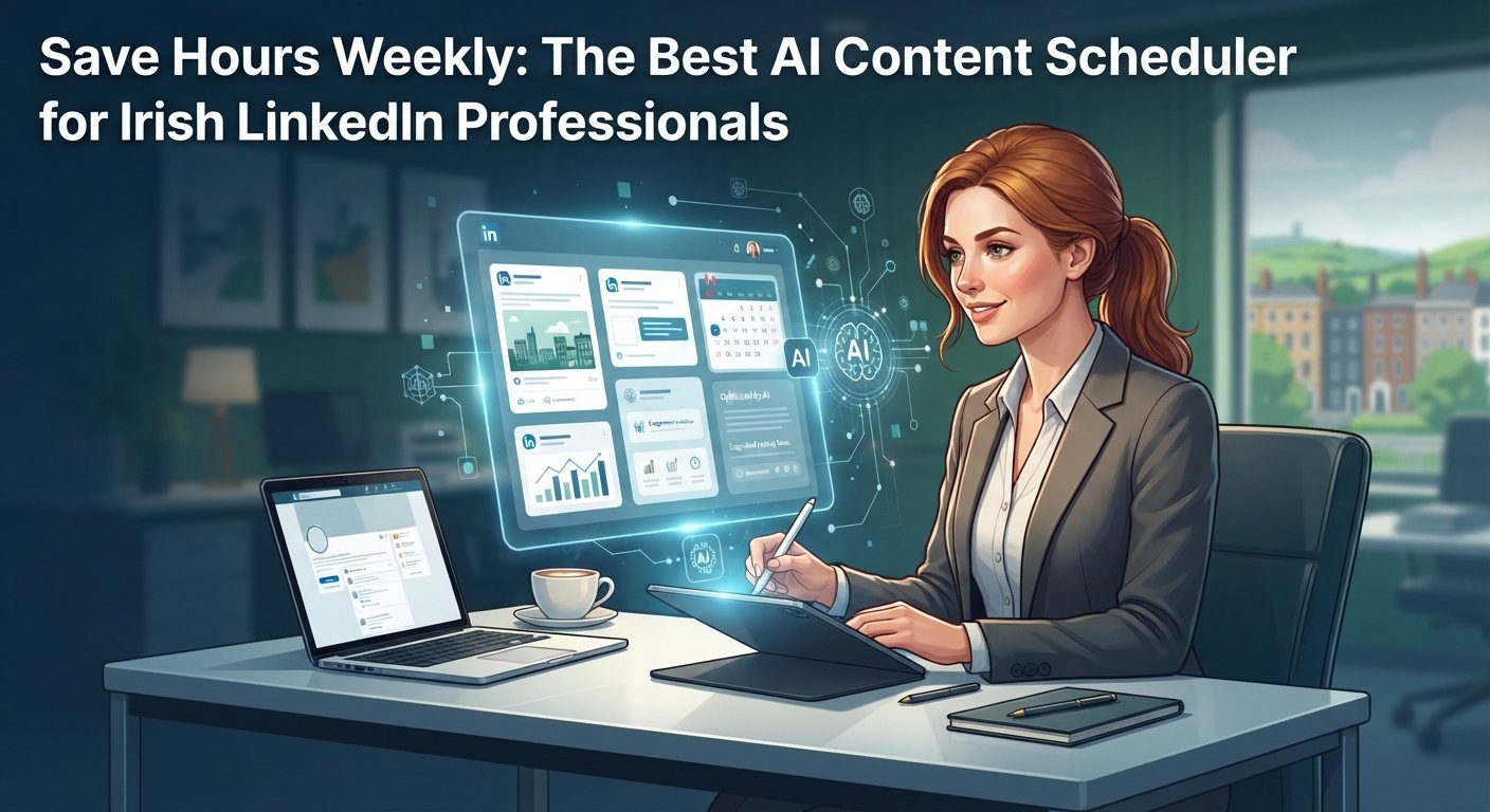 Save Hours Weekly: The Best AI Content Scheduler for Irish LinkedIn Professionals