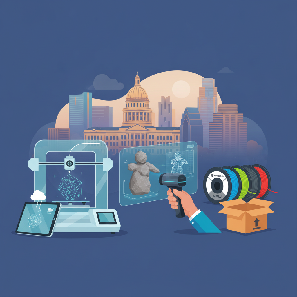 Custom 3D Printing & Design Services in Austin