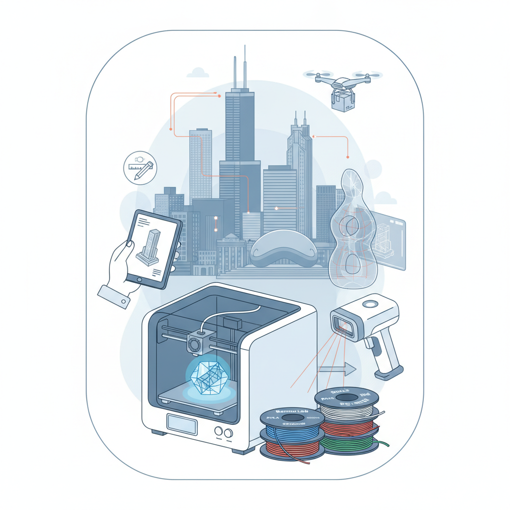 Custom 3D Printing & Design Services in Chicago